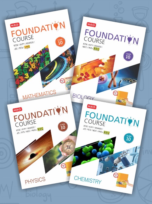 Class 10 Foundation Course combo (Phy, Chem, Bio, Maths) Science